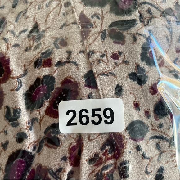 New! Free People some like it hot tan floral print romper jumpsuit 22659 - Picture 16 of 16